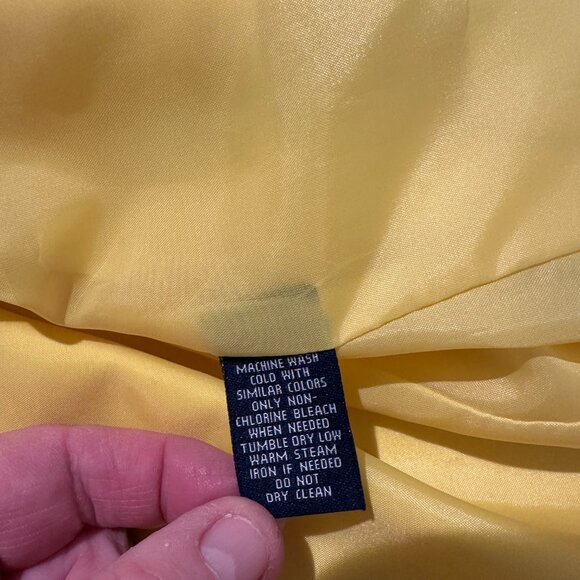 Chaps Cropped Rain Trench - Picture 4 of 4